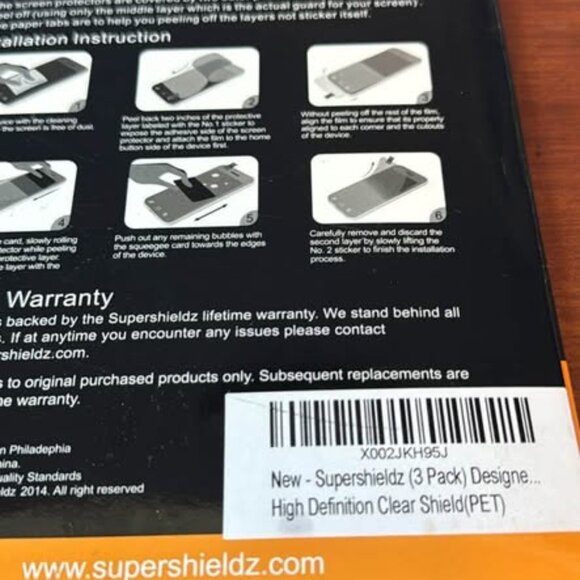 supershieldz screen protector - Picture 2 of 2